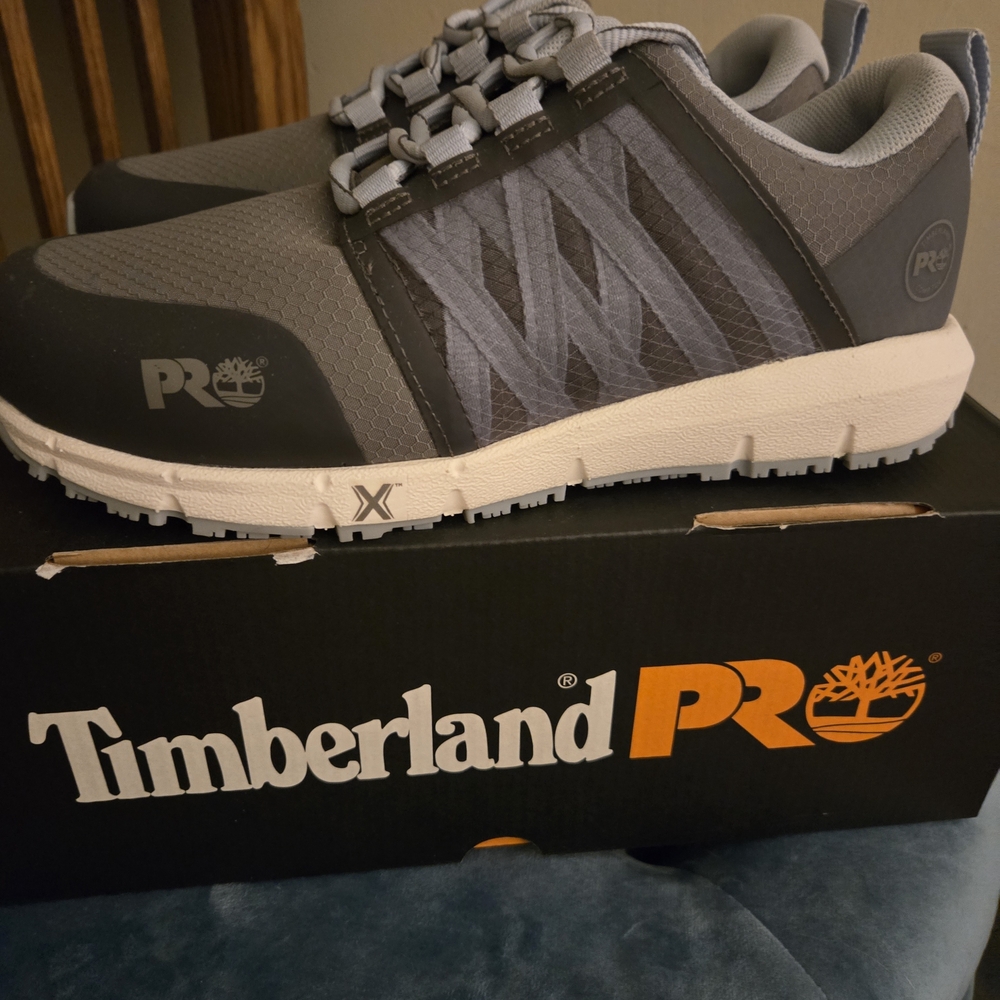 Timberland PRO Gray Safety Shoes NWT